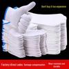 Durable Wear-Resistant Nylon Labor Gloves - Thickened Cotton Liners for Machinery & Construction, Unisex