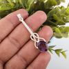Amethyst Pendant Gemstone Jewelry, 925 Solid Sterling Silver Pendant, Gift For Women Handmade Pendant