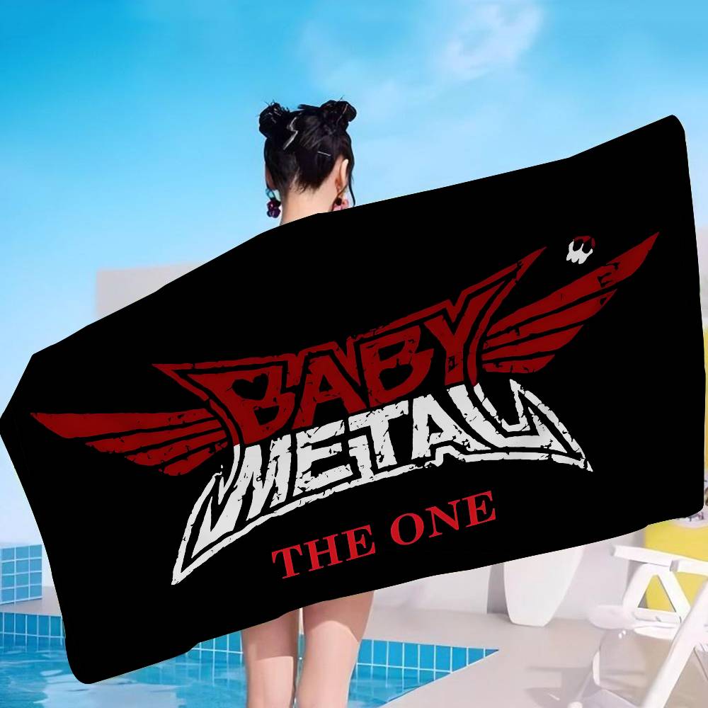 Pop B-babymetal Music Band Big Microfiber Beach Towels Quick Dry Towel Sand Beach Towels Pool Towel For Travel Swim Pool Yoga