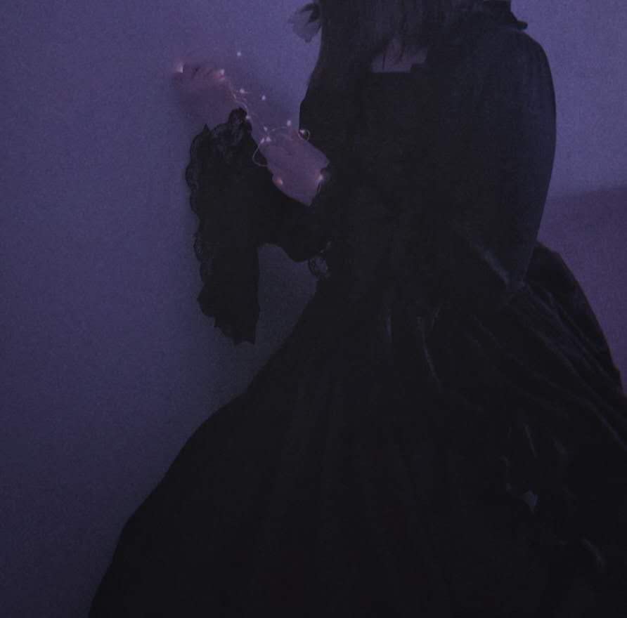[Housaku Co., Ltd.] Gothic Lolita Lolita Long-Sleeved Long Dress One-Piece Dress for Concerts, Stage Performances, Recitals, Costumes, Authentic Cospl