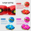 Family Fun Game Transforming Frisbee Ball Elastic Decompression 9.5" Disc/6.3" Ball