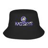 Katseye Logo Eimerhut Für Unisex Fischerhüte Mode Strand Reise Kappen Tragbar Hawaii Grafik Sonne