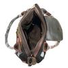 Bag Geometric Splicing Cowhide Handbag Messenger Bag Women'S Bag High Texture Shoulder Bag