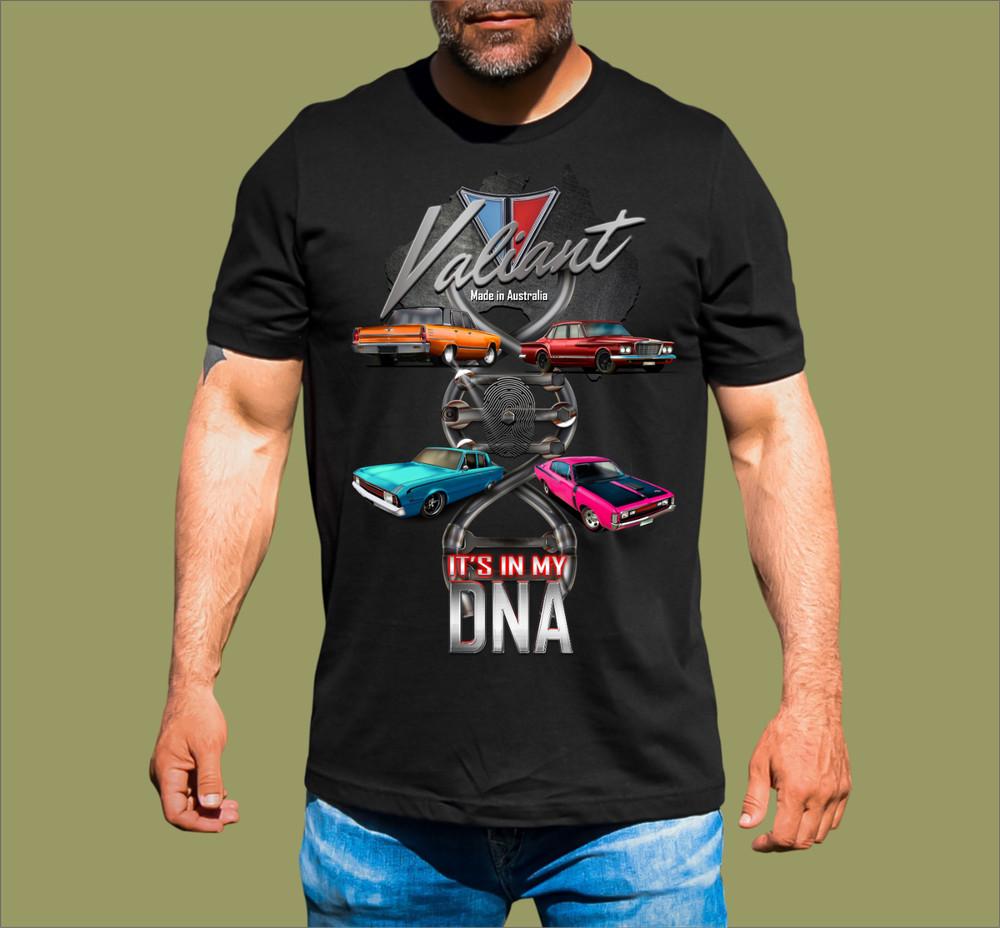 VALIANT CARS ARE IN MY DNA T-SHIRT Unisex T-Shirt S