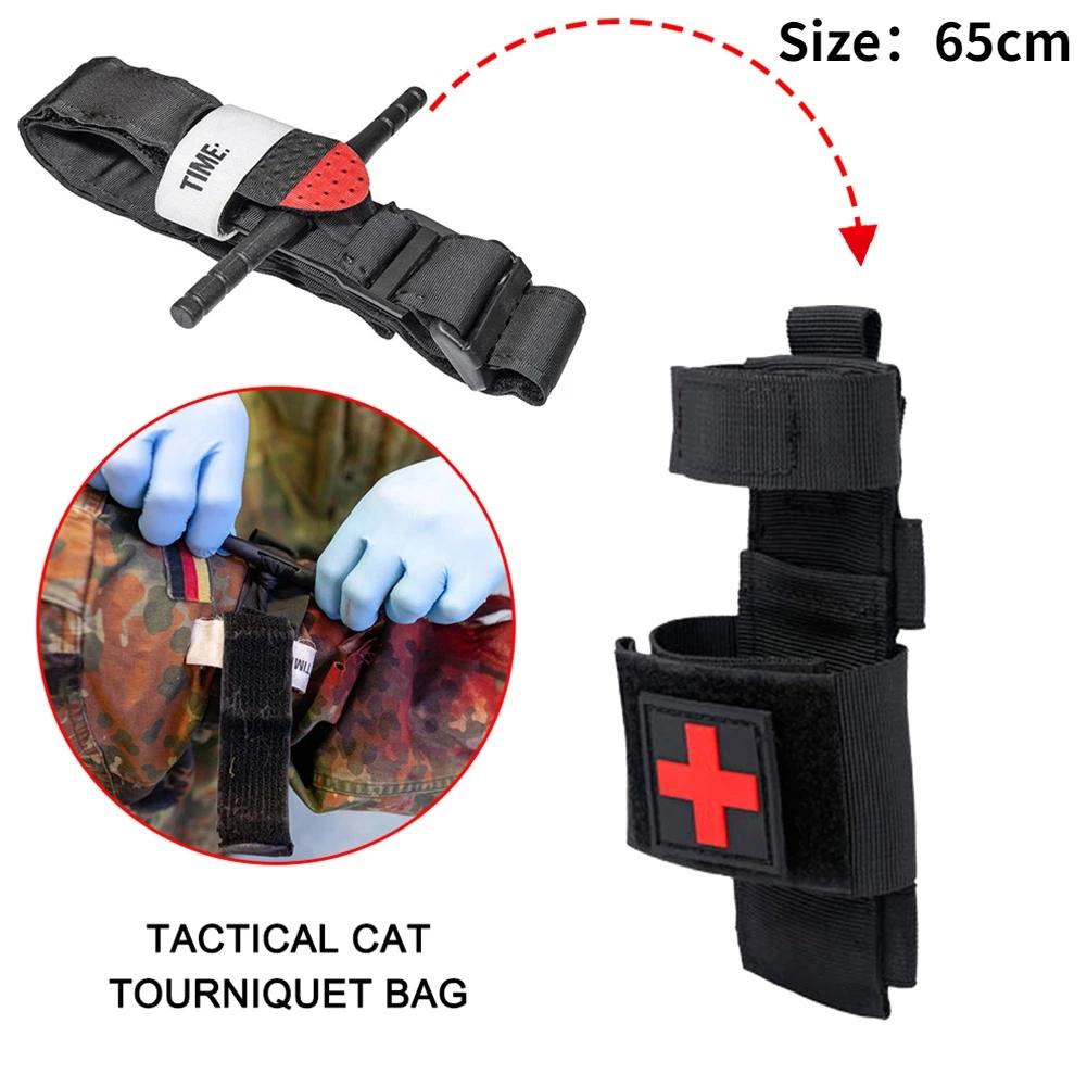 Taktische Tasche Erste-Hilfe-Set Molle-Tasche Gürtel Schnelltourniquet Schere Medizinisch CAT Multifunktionale Taktische Ausrüstung Zubehör