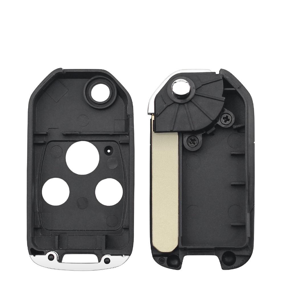 Modified Remote 2/3/4 Button Flip Car Key Shell Case For Honda Accord Civic CRV Pilot 2007 2008 2009 2010 2011 2012 2013