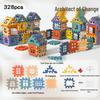 Large Particle Interlocking Building Blocks for Children - Pretend Play Construction Toy for Boys