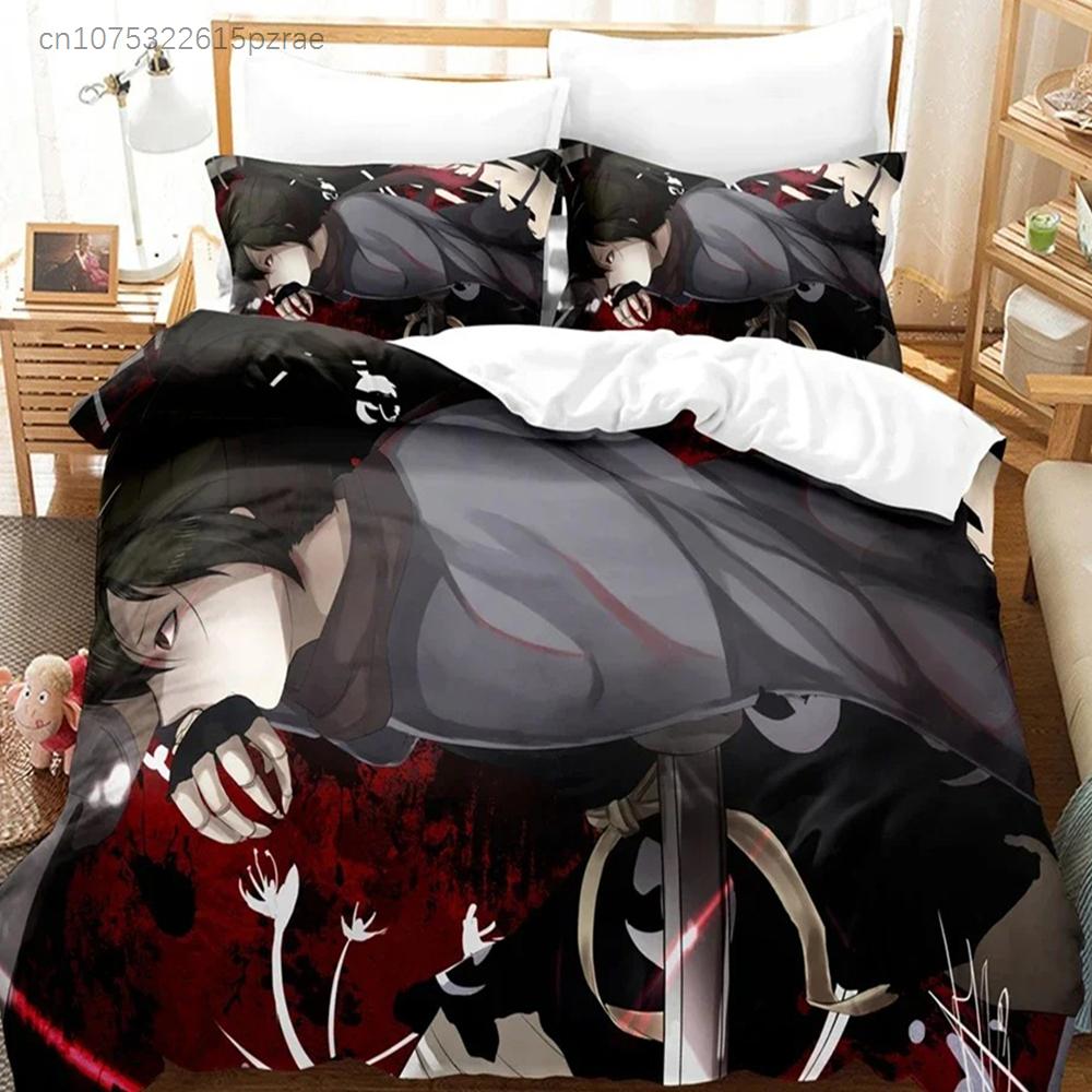 3D-Druck Anime Dororo Bettwäsche Set Jungen Mädchen Twin Queen Size Bettbezug Kissenbezug Bett Kinder Erwachsene Mode Home Textileextile