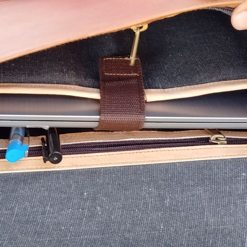 Kožená taška na notebook pro ženy, Ručně dělaná kožená taška přes rameno, Kožené tašky do školy, Aktovka na notebook, Taška na počítač, Brašna-brašna
