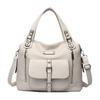 Luxury Famous Brand Women's Soft Leather Handbag Large Capacity Tote Bag Women's Shoulder Crossbody Bags