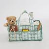 Diaper Bag Large Capacity Multiple Pocket Diaper Caddy Felt Washable Baby Diaper Nappy Organizer Bag Nursery Carrier Storage Bin