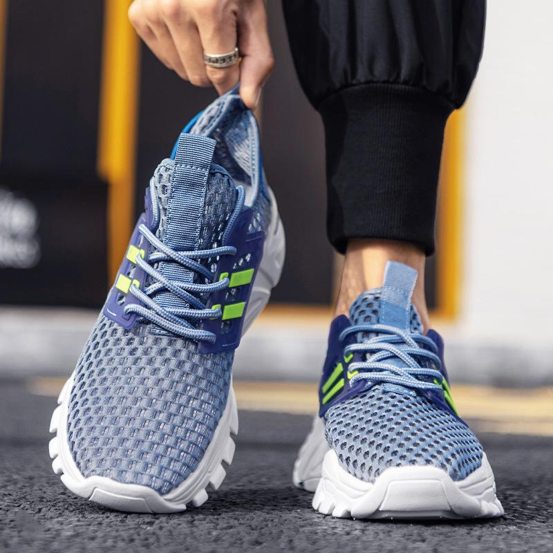 Summer sports shoes large mesh hollow single mesh sports shoes casual shoes running shoes