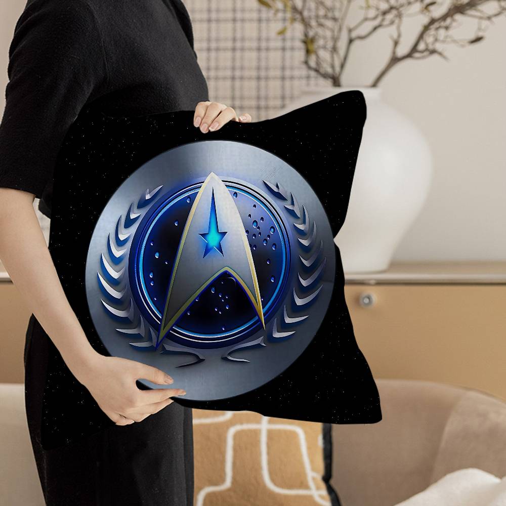 Tv S-Star T-Trek Office Cushion Pillowcase Car Cushion Cover45X45Cm Lumbar Pillowcase Sofa Pillowcover