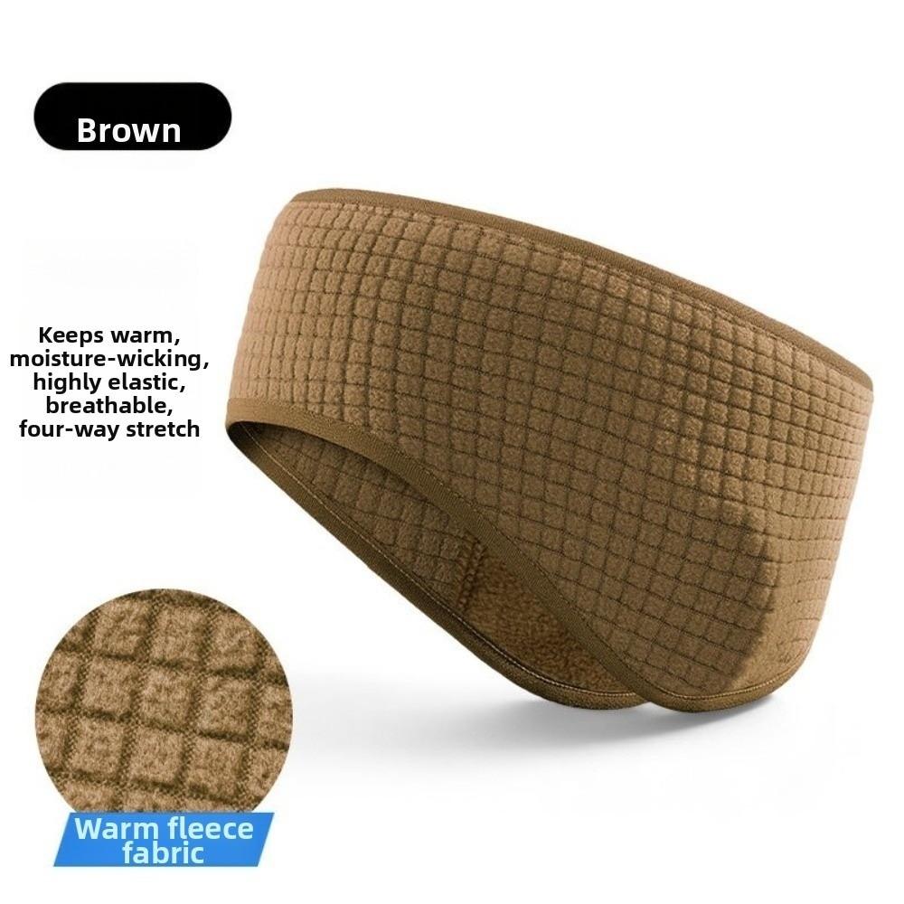 Windproof Thermal Headband Polyester Sports Headband New Ear Warmer Headband Cold Weather Wear