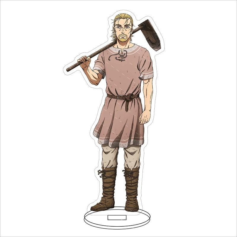 Anime Vinland Saga Thorfinn Acrylic Stand Model Plate Decoration Desk Figure Display Fans Gifts Animation Products Tableware