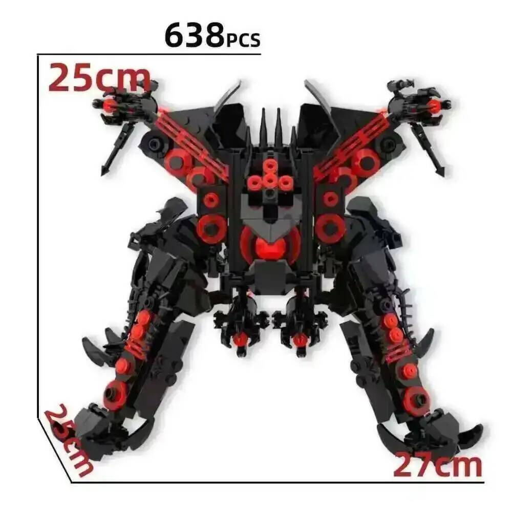 Скібіді Туалет Титани Оператор Блок Скібіді Туалет Титани Спікер Мен Спікермен Будівельний Блок Годинниковий Чоловік Телевізійний Чоловік G Чоловік