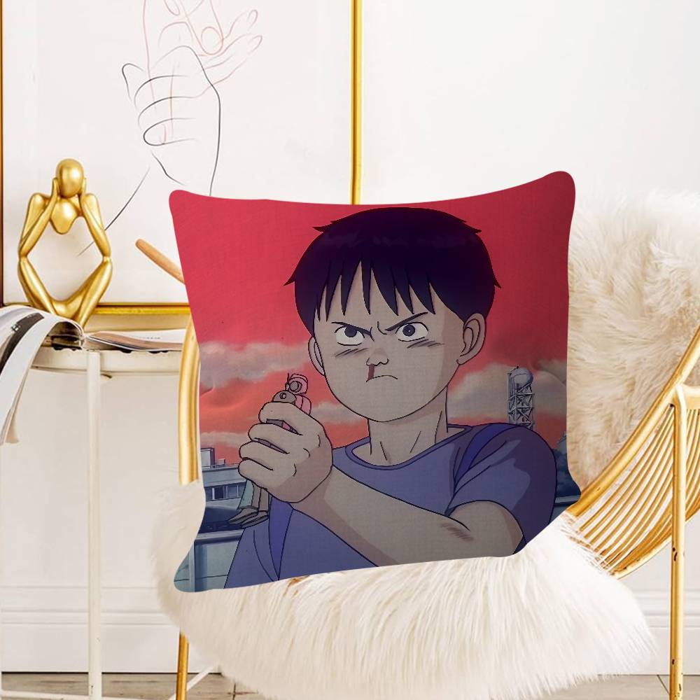 Anime Aakira Manga Pillow Case For Sofa Decor Car Office Room Printing Cushion Cover Decorations And Protector