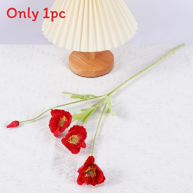 

Poppy For Flowers Home Decor Wedding Gift For Friends Ones Loved Red