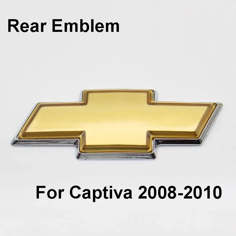 ysdn6 ABS Car Front Rear Emblem for Chevrolet Epica 2003-2011 Spark Aveo Captiva 2008-2010 Auto Head Trunk Badge Sticker Accessories