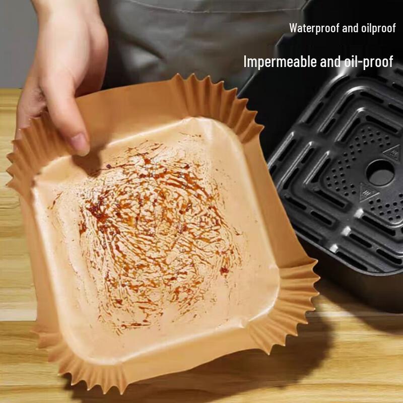 Meijinjia Heißluftfritteuse & Ofen Einweg-Papierauskleidungen