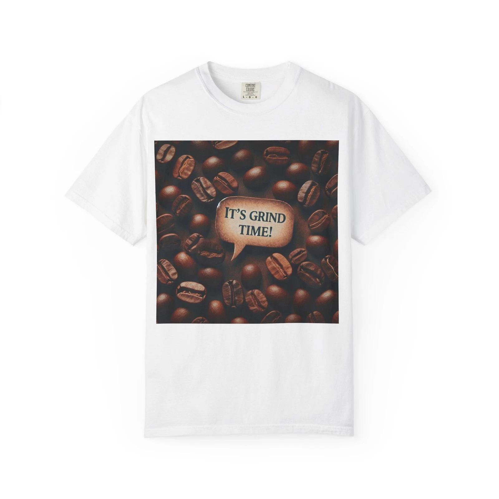Coffee Lovers Unisex Children s Children s T  Children s T-shirt, It s Grind Time Tee, Gift for Baristas, [...] 140
