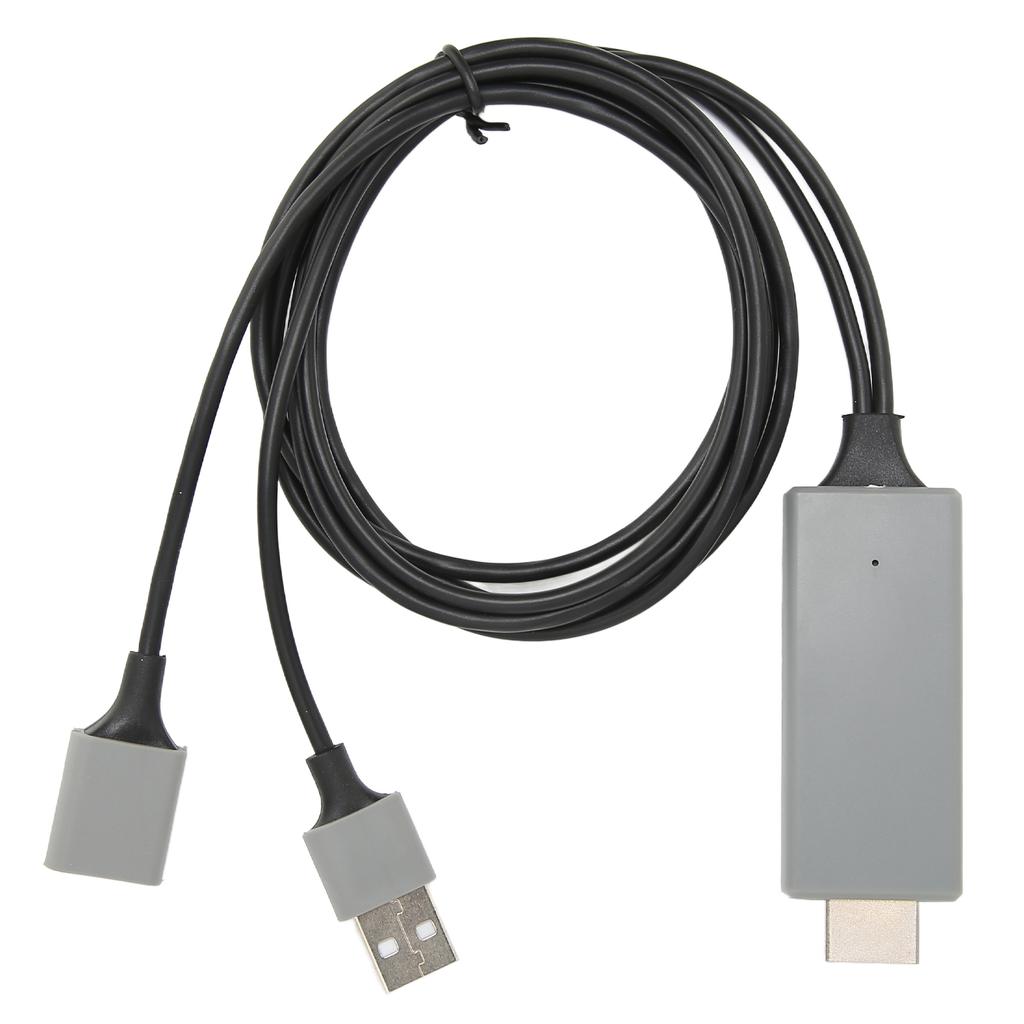 HDTV Cable Adapter 1080P HD Multimedia Interface Cable Adapter for TV Display Projector