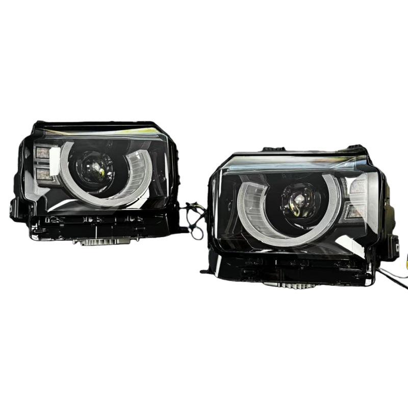 Светодиодная фара в сборе Jetour Traveler T2 (Модели 23-25) - Модифицированные синие светодиодные фары с одним световым потоком