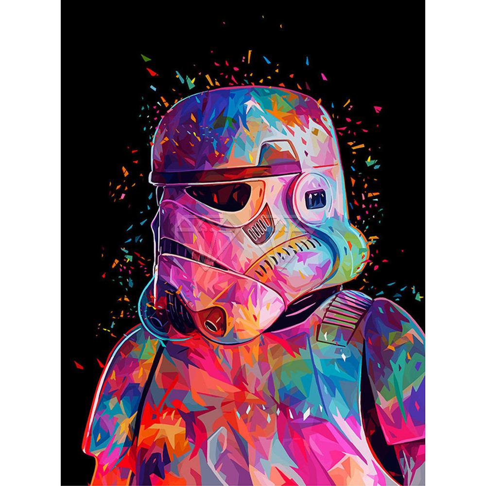 5D DIY Diamond Painting Set Disney Toy Story Star Wars Home Decor Full Round Diamond Embroidery Cross Stitch Mosaic Paint