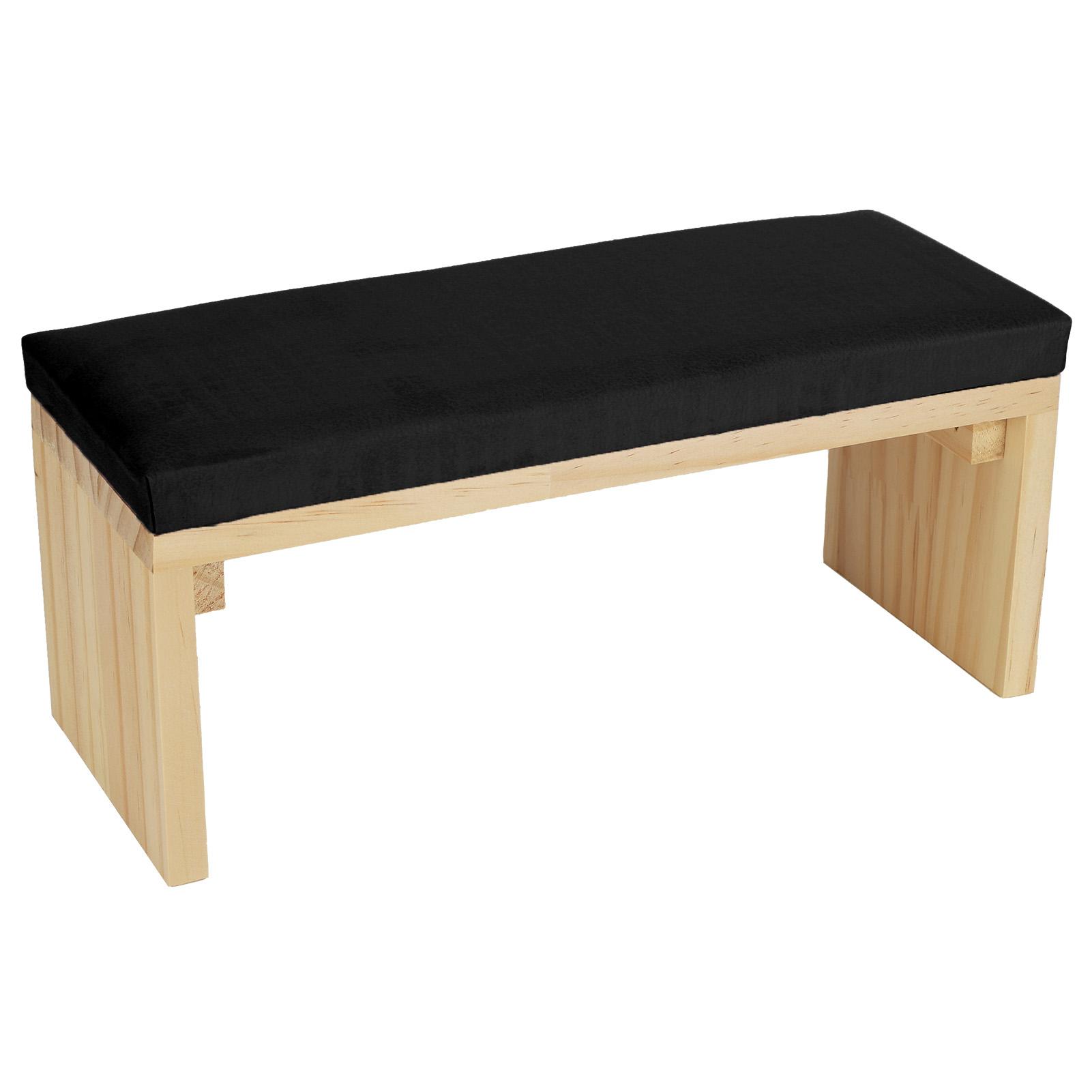 

Nail Art Hand Pillow Mat Soft PU Leather Wooden Stand Arm Rest Cushion for Nail SalonBlack чёрный