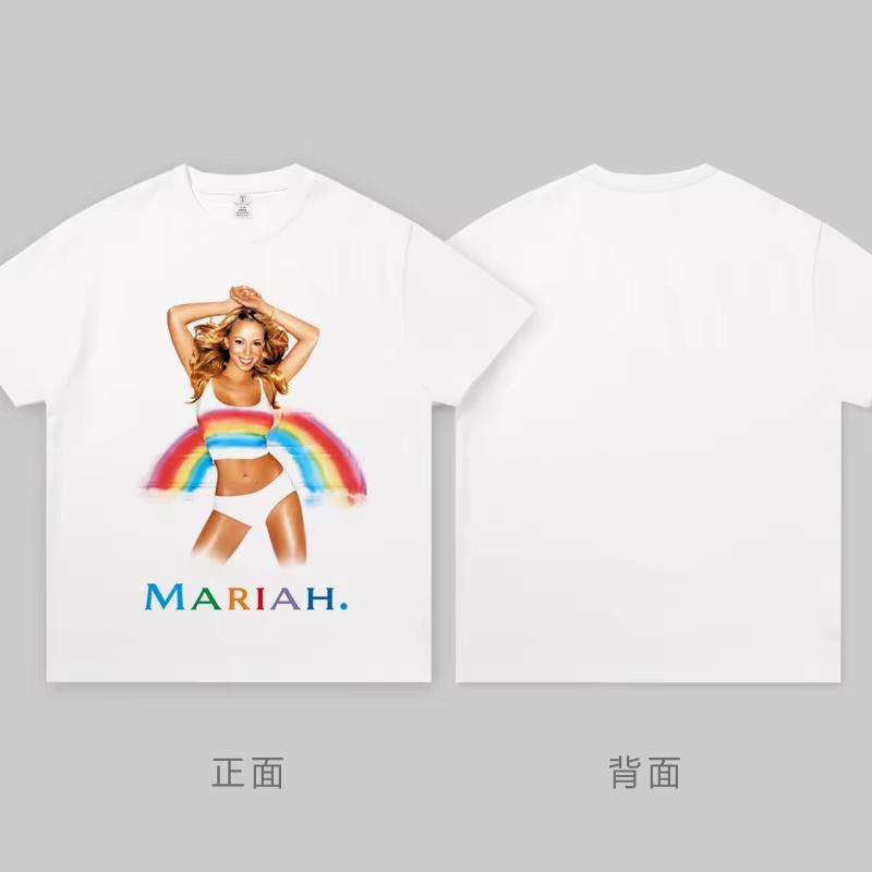 Mariah Carey Konzert Partnerlook Kleid mit Baumwoll Kurzarm T-Shirt Unisex und FeUnisex Partnerlook T-Shirt mit Tickets