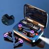 Bluetooth V5.1 Headphones ,9D Stereo Sound,Waterproof Earbuds,Touch Control Earphones,Charging Box With Flashlight