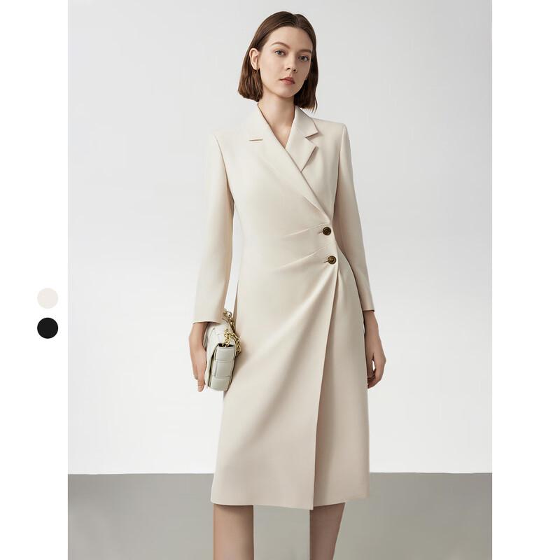 

Женское элегантное платье-пиджак с длинным рукавом L