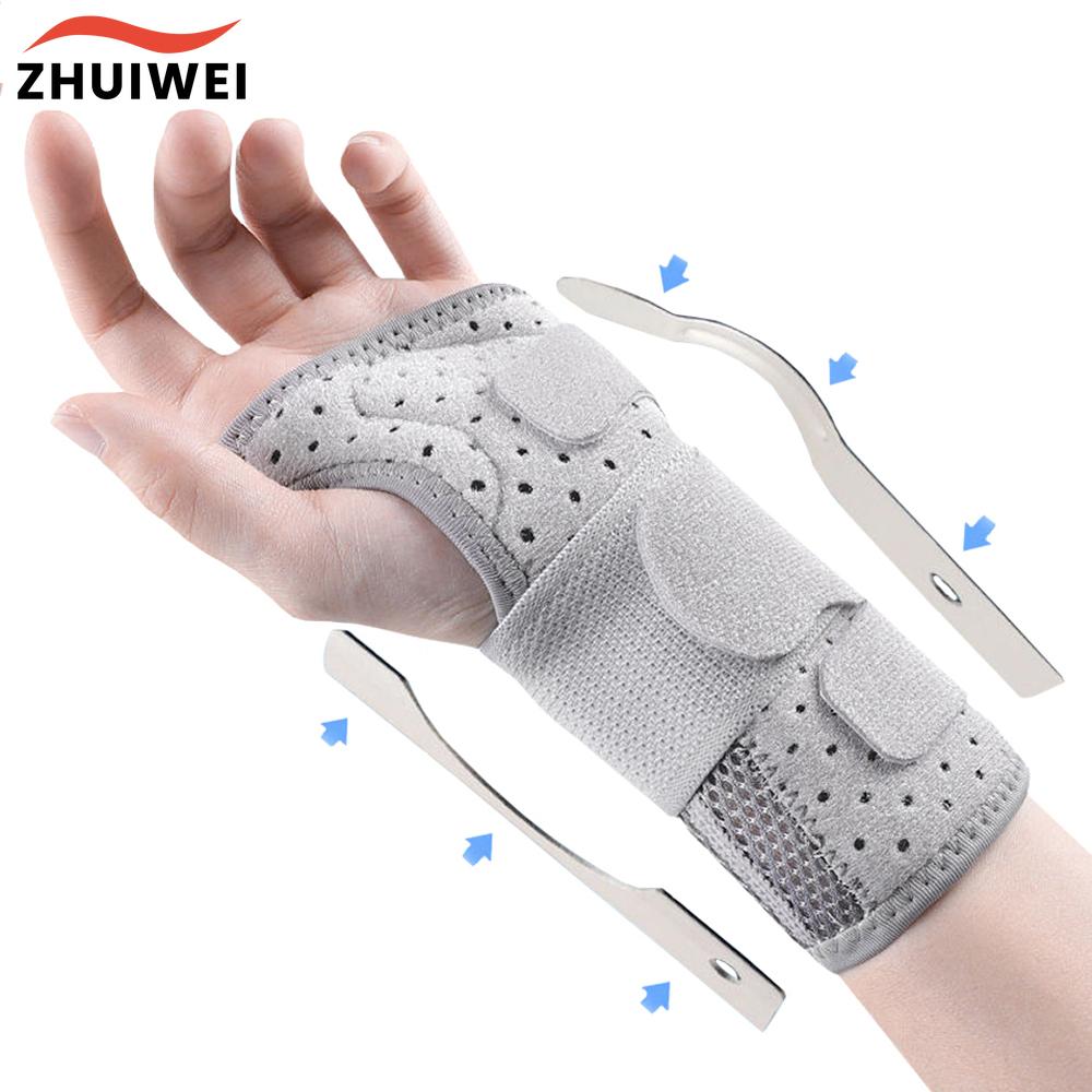 Adjustable Wrist Splint Sprains Arthritis Wristband Bandage Orthopedic Hand Brace Wrist Support Carpal Tunnel Wrist Protector