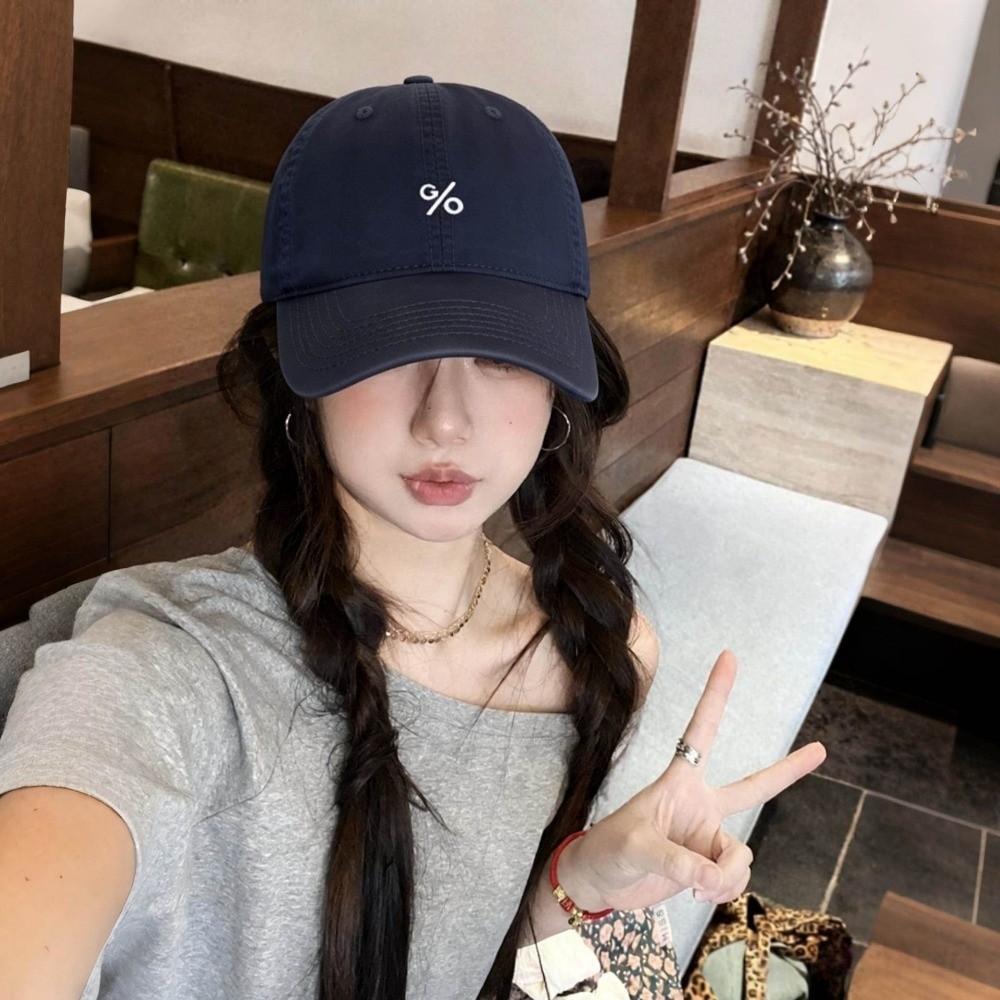 Solid Color Sun Hats Cotton Sunscreen Hat Fashion Peaked Cap for Spring Summer Season
