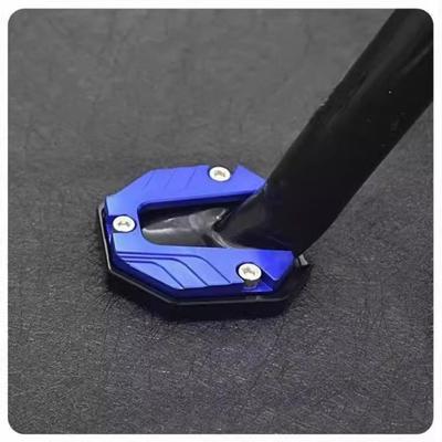2Pcs Aluminum Zinc Zinc Alloy Foot Side Stand Support Plate Motorcycle Accessories Kickstand Extender  Bike