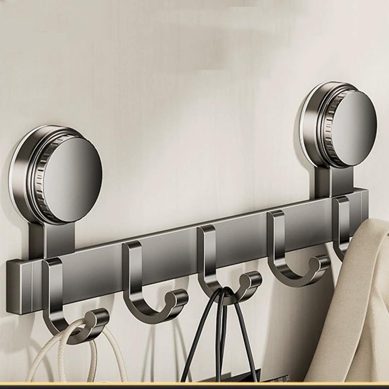 Door Back Wall Hook, No Drilling, Strong Load-bearing Adhesive Hook, Bathroom Entrance Door, Clothes Hook, Hanger