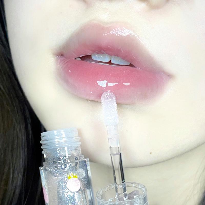 HER ORANGE~ Boo Boo Moisturizing Lip Nectar Clear Lip Oil Watery Mirror Glass Lip Glaze Lip Treatment Lip Balm