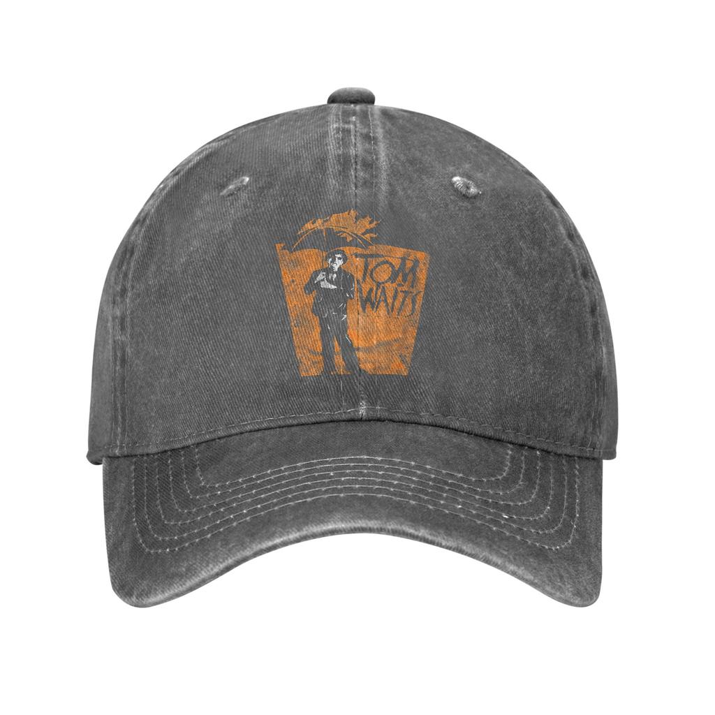 Tom Waits Premium Outdoor Sun Protection Baseball Cap Not Easy To Fade Simple Versatile Baseball Cap