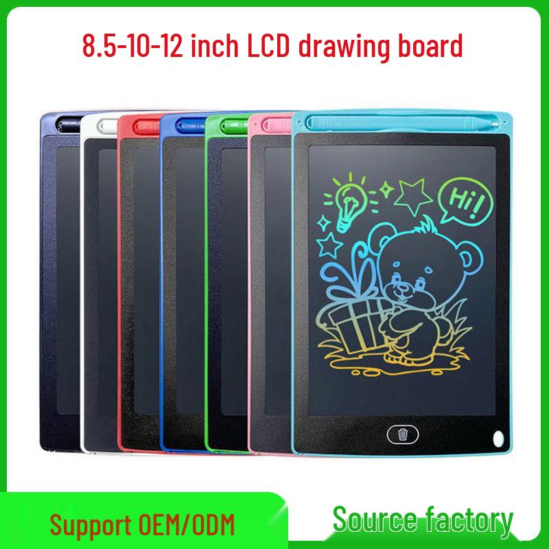 

Cross-border Erasable LCD Writing Tablet for Kids - Smart Electronic Drawing Board with One-Key Screen Clear Feature Economy-8.5 inch Blue-Color