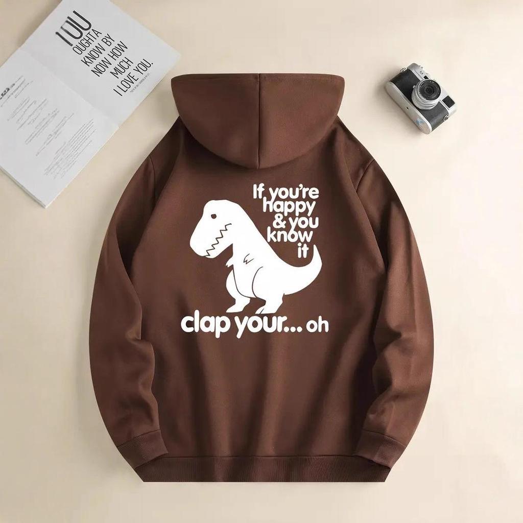 Autumn/Winter Anime Dinosaur Hoodie Pullover Jacket