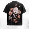 Anime Tokyo Ghoul Eto Sen Takatsuki Graphic T Shirt Men Women Washed Cotton Tshirts Vintage Casual Clothing Harajuku T-shirt