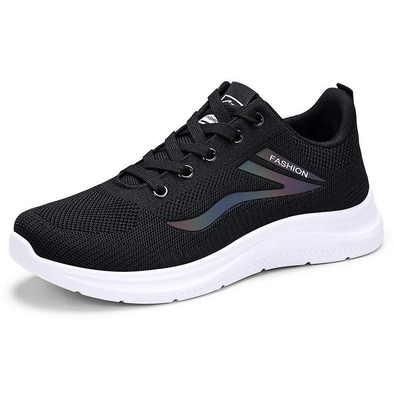 Men's Shoes Spring Simple Single Shoes Versatile Casual Shoes Men's Soft-soled Lightweight Running Shoes Breathable Sports Shoes
