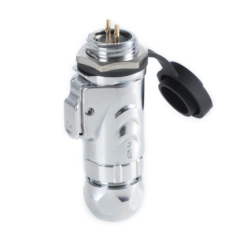 LP16 Fast Locking Aviation Connector Plug with LP12 Socket Full Metal Waterproof 2 3 4 5 7 9Pin Optional Full Metal