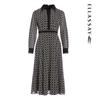 ELLASSAY EWF351Y07200 Elegant Jacquard Midi Dress