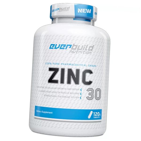 

Цинк Бисглицинат, Zinc Bisglycinate 30, EverBuild Nutrition 120таб (36402003) 120tab