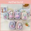 Adorable Mini Backpack For Kids In Cute Bear And Bunny Designs Soft Fabric Stylish And Fun For Everyday Use