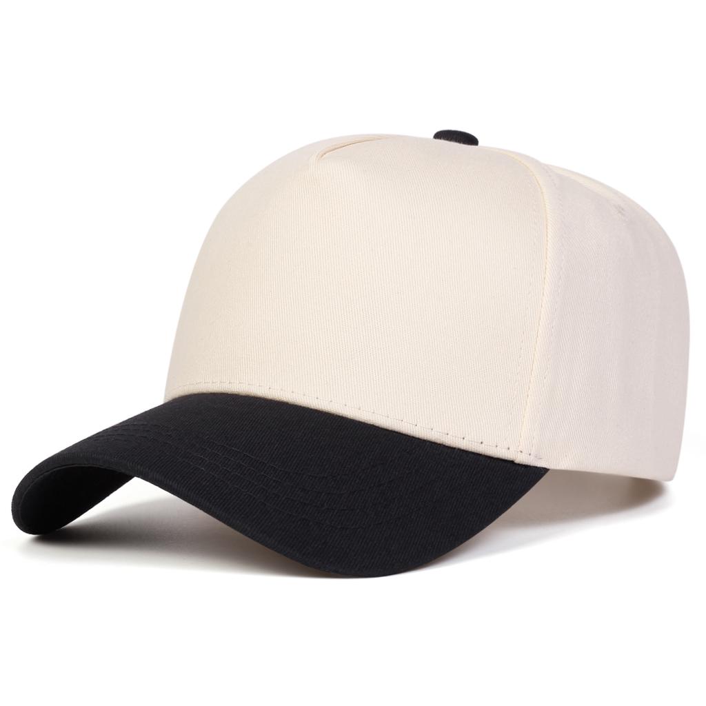 Unisex Color Blocking Adjustable Five Sided Baseball Hat Personalized Caps Spring Autumn Outdoor Sport Travel for Women Men