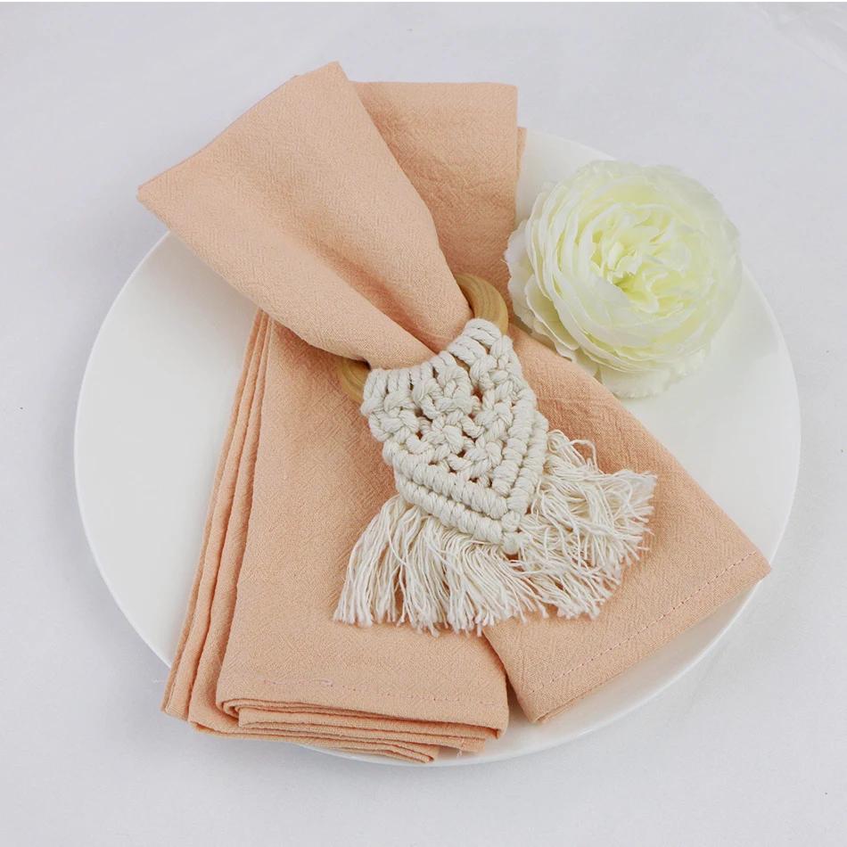 50PCS Cotton Cloth Napkins,40x40cm Durable