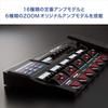 ZOOM G11 Guitar Multi Effects, 16 Amps, Model + 6 Original Amps, 70 Presets, IR Loader Compatible...
