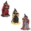 Witch Halloween Witch Ornaments Handmade Witch Broom Props Broom Witch Figurines  Home Decor